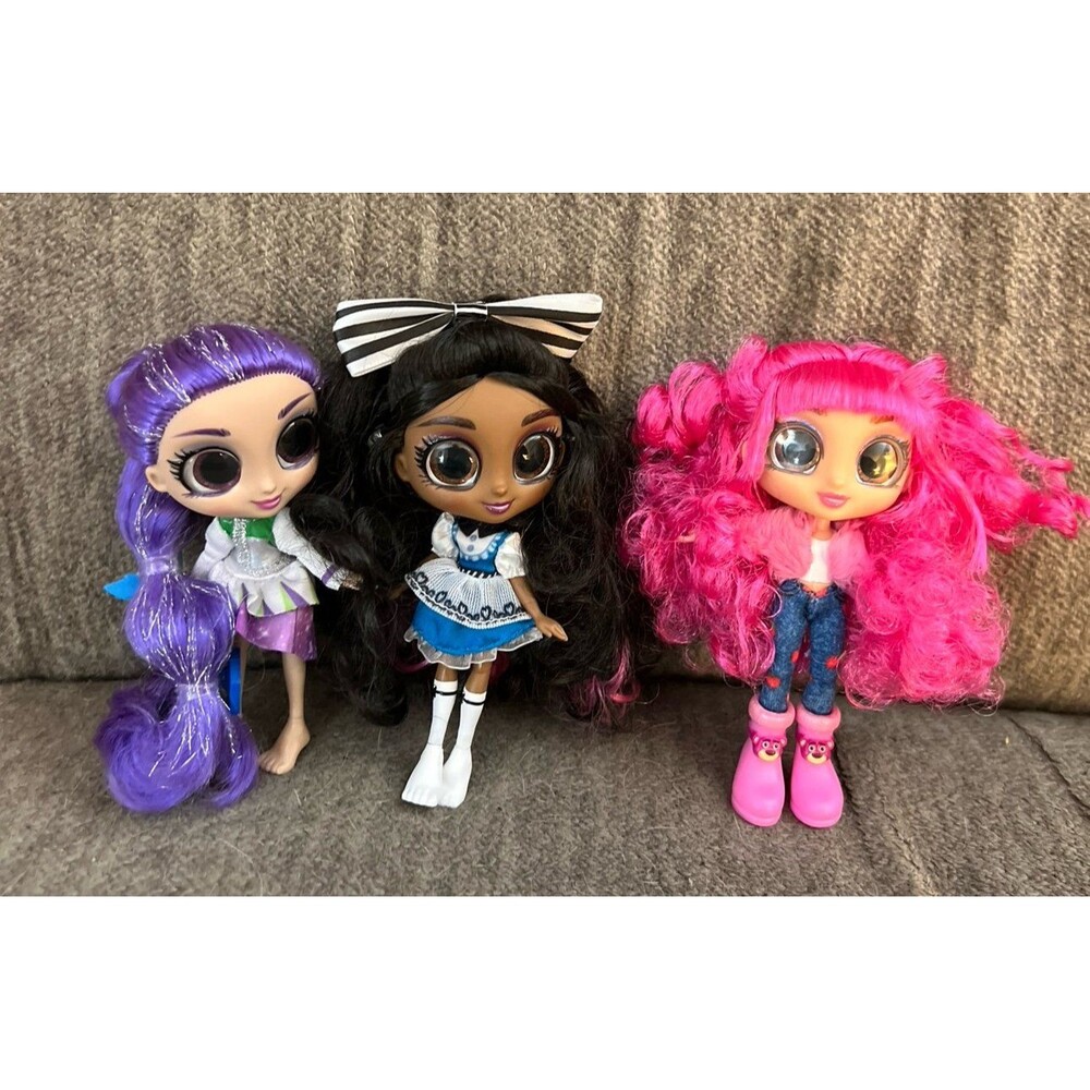 Disney Doorables ADOORBS Doll 3-Piece Lot - Naomi, Sadie, Anita Superfans